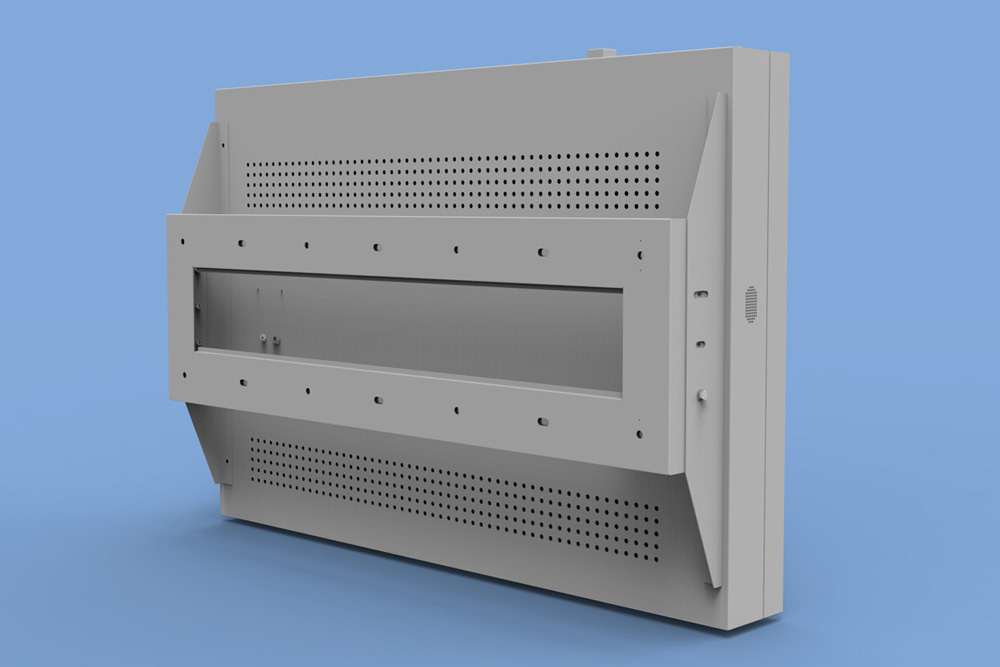 橫版壁掛-側面灰色